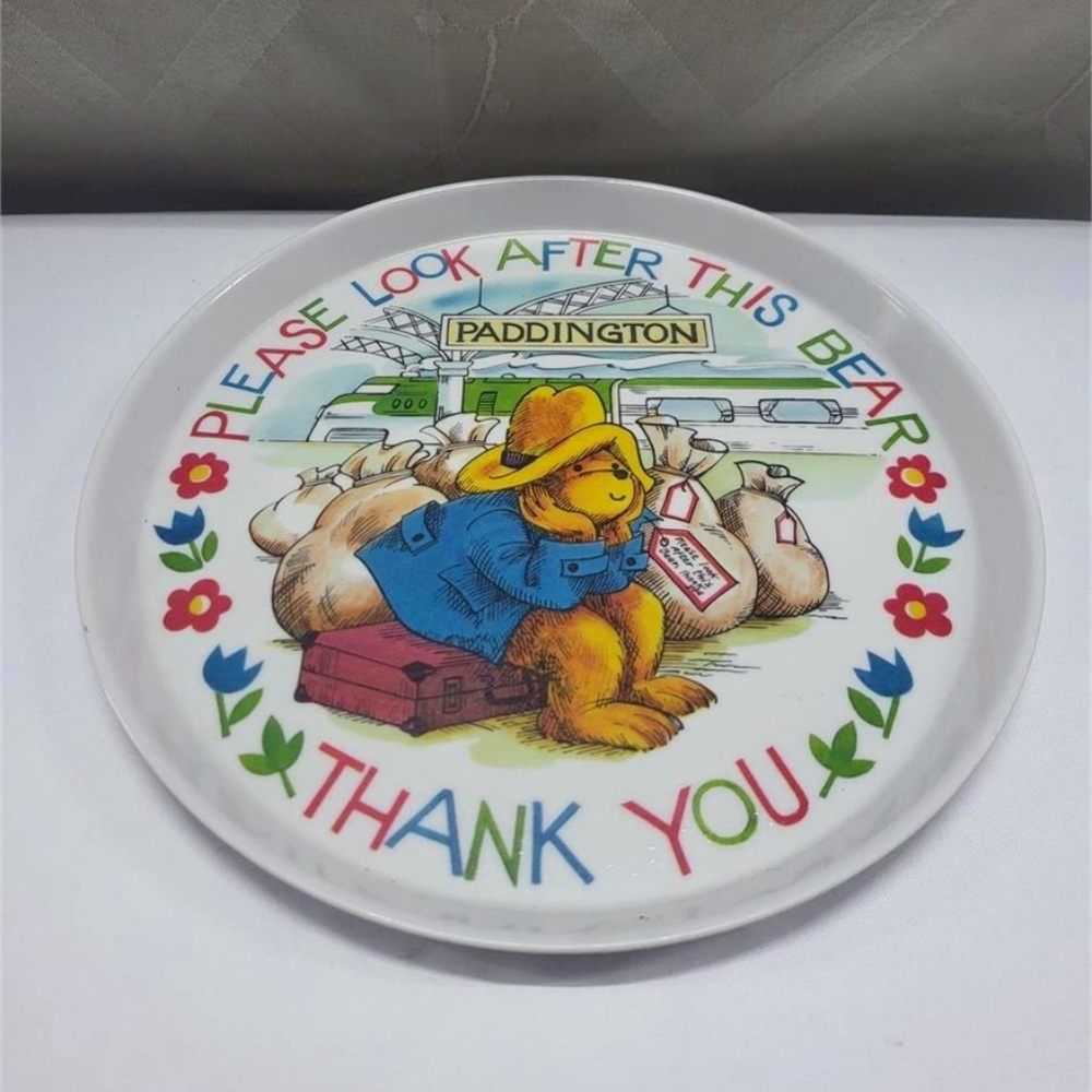 Vintage Paddington Plate